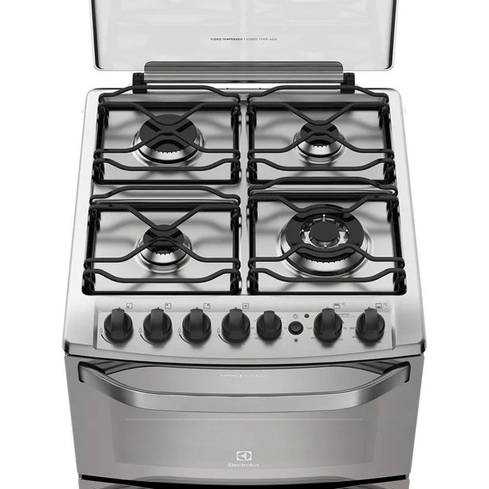 Cocina a Gas Electrolux 56DXQ | 4 Hornillas | Doble Horno modelo 56DXQ cómpralo en Mi Bodega Ec