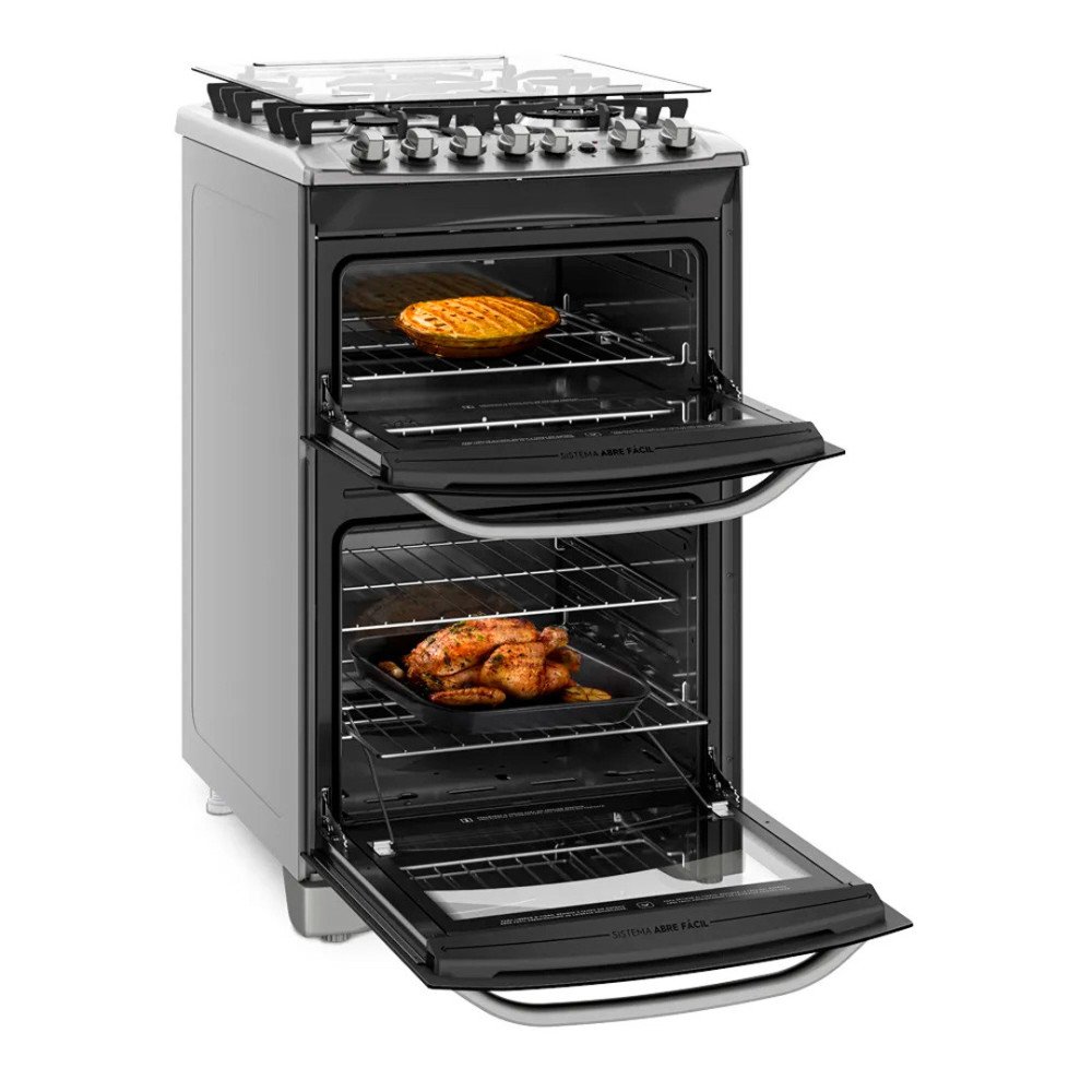 Cocina a Gas Electrolux 56DXQ | 4 Hornillas | Doble Horno Cocina a Gas Electrolux 56DXQ | 4 Hornillas | Doble Horno