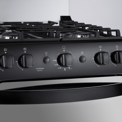 Cocina a Gas Indurama Ferrara Zafiro | 4 Hornillas | 24" modelo FERRARA-ZFO cómpralo en Mi Bodega Ec