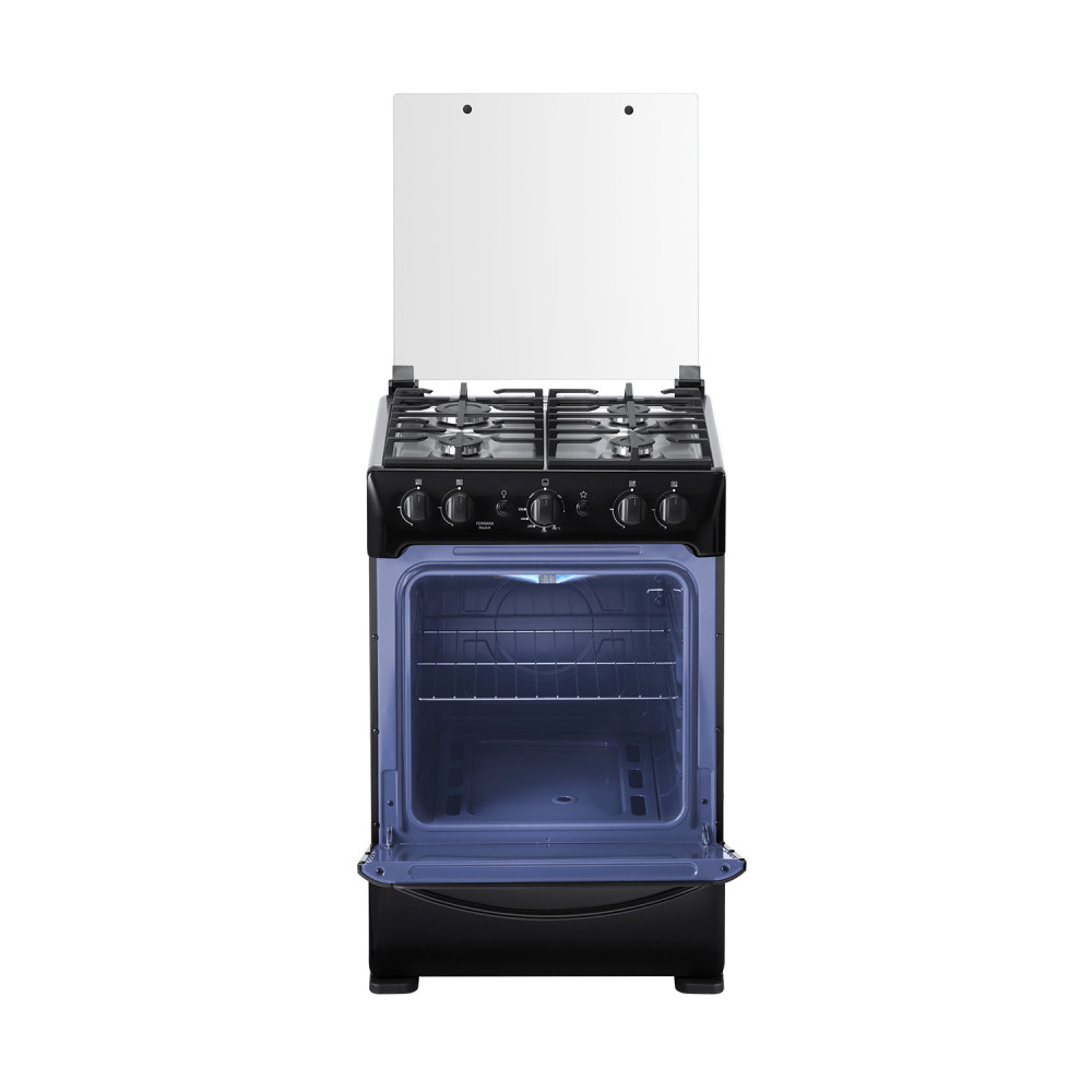 Cocina a Gas Indurama Ferrara Zafiro |4 Hornillas|MaxGrill modelo FERRARA-ZFO cómpralo en Mi Bodega Ec