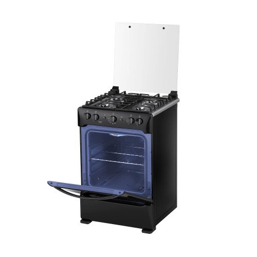 Cocina a Gas Indurama Ferrara Zafiro | 4 Hornillas | MaxGrill modelo FERRARA-ZFO cómpralo en Mi Bodega Ec