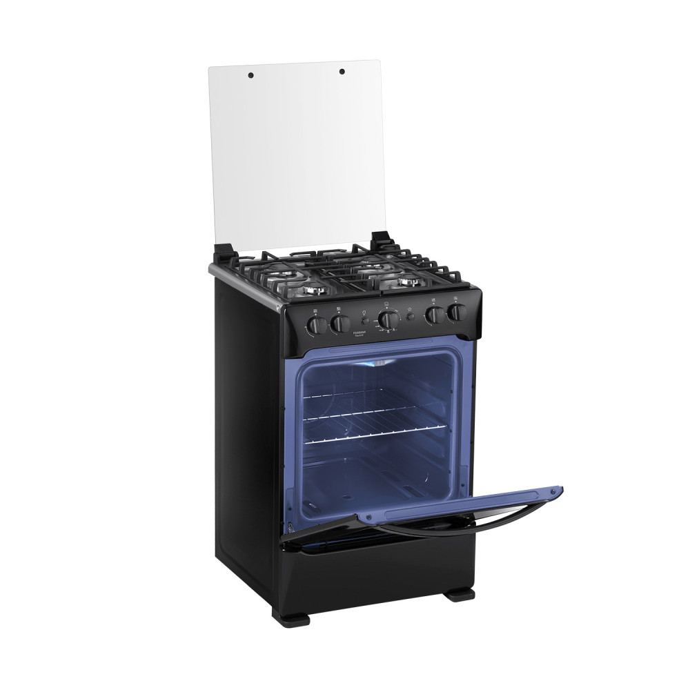 Cocina a Gas Indurama Ferrara Zafiro |4 Hornillas|MaxGrill