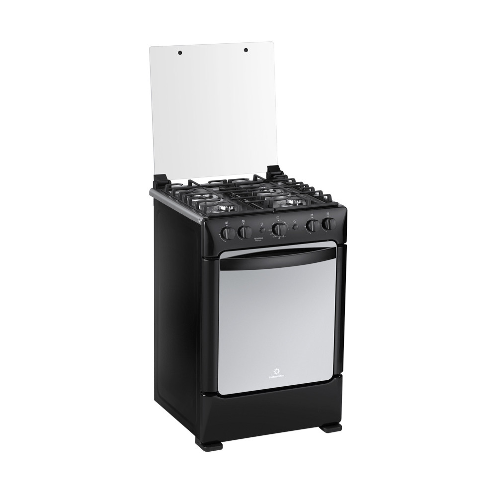 Cocina a Gas Indurama Ferrara Zafiro |4 Hornillas|MaxGrill modelo FERRARA-ZFO cómpralo en Mi Bodega Ec