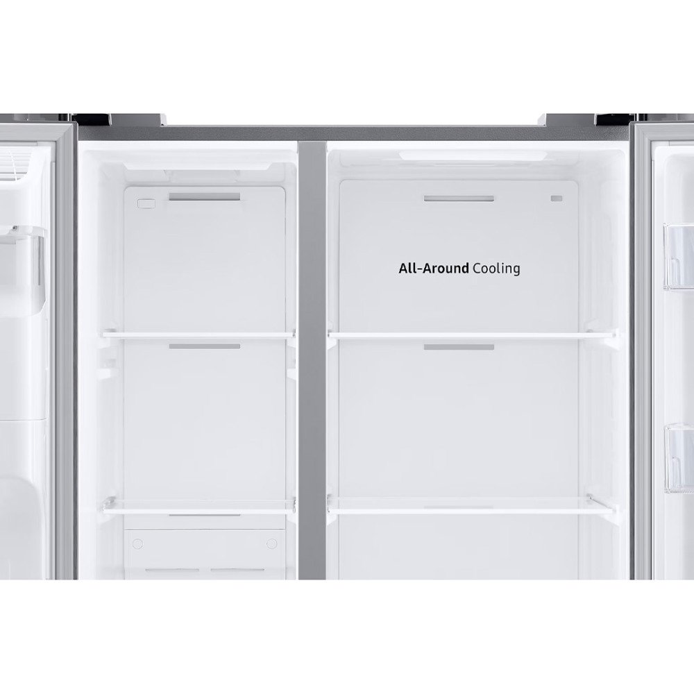 Refrigeradora Samsung Side by Side RS22T5200S9/ED | 622 Lt. 22 P. | Con Dispensador, SpaceMax, Silver modelo RS22T5200S9/ED cómpralo en Mi Bodega Ec