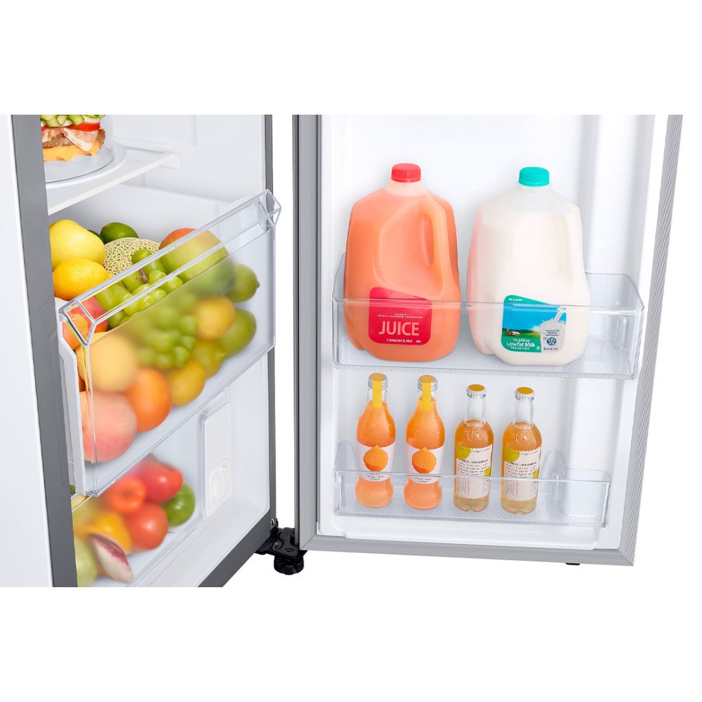 Refrigeradora Samsung Side by Side RS22T5200S9/ED | 622 Lt. 22 P. | Con Dispensador, SpaceMax, Silver