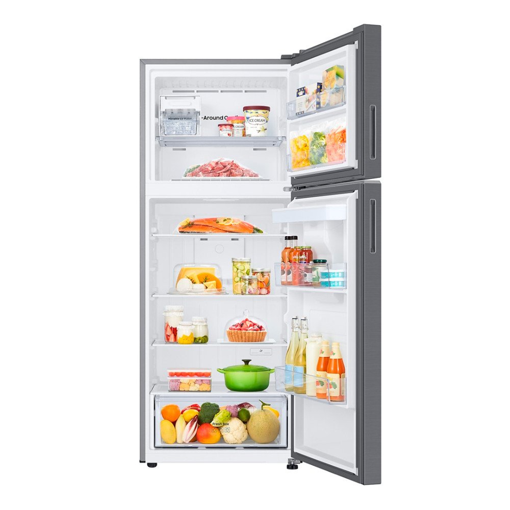 Refrigeradora Samsung Freezer RT42DG6220S9ED | 410 Lt. | Con Dispensador, AI Energy Mode, Silver modelo RT42DG6220S9ED cómpralo en Mi Bodega Ec