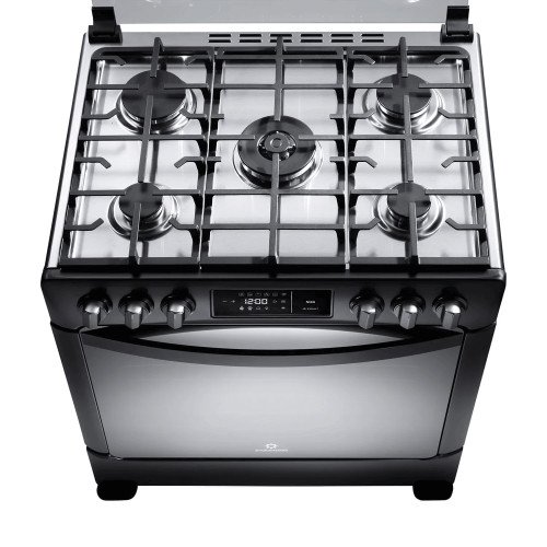 Cocina a Gas Indurama Niza Zafiro | 5 Hornillas | Smart modelo NIZA-ZFO-SMART cómpralo en Mi Bodega Ec