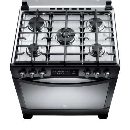 Cocina a Gas Indurama Niza Zafiro|5 Hornillas|Smart modelo NIZA-ZFO-SMART cómpralo en Mi Bodega Ec