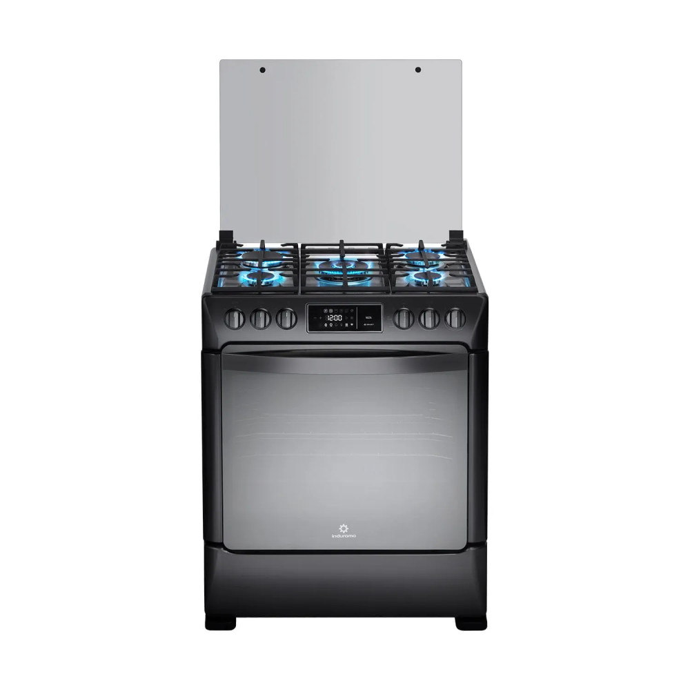 Cocina a Gas Indurama Niza Zafiro|5 Hornillas|Smart modelo NIZA-ZFO-SMART cómpralo en Mi Bodega Ec