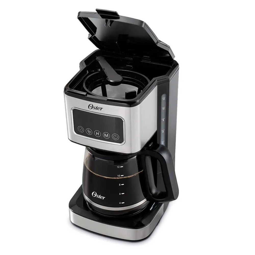 Cafetera BVSTDC4403-013 Oster | 12 tazas, 900 W, Pantalla táctil, acero inoxidable