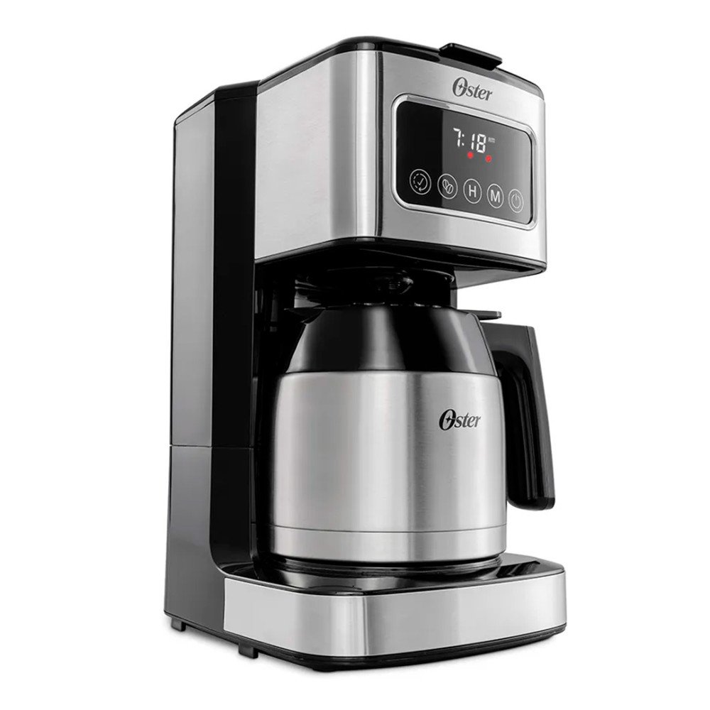 Cafetera BVSTDC4404-013 Oster | 8 tazas, 900 W, pantalla táctil, jarra térmica modelo BVSTDC4404-013 cómpralo en Mi Bodega Ec