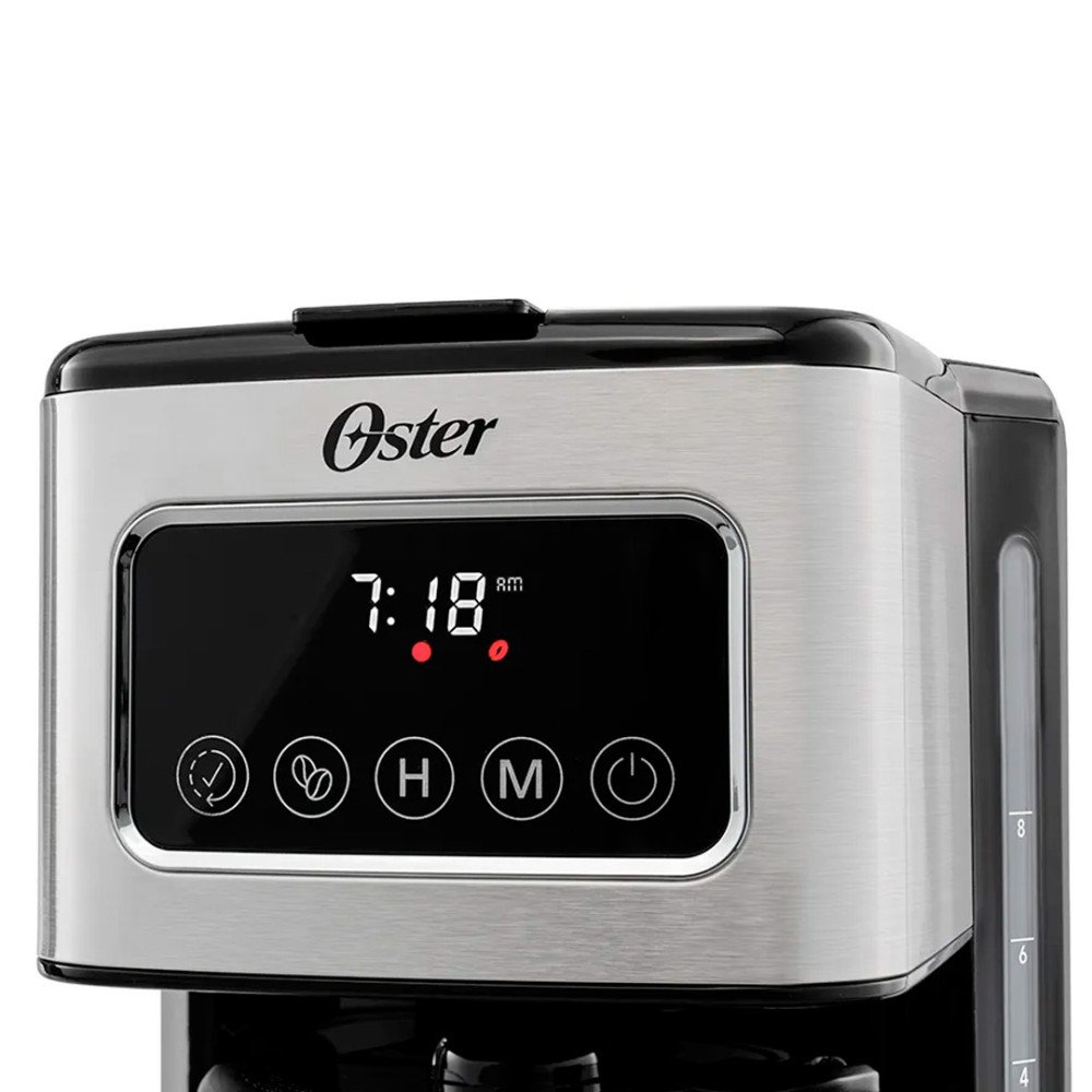 Cafetera BVSTDC4404-013 Oster | 8 tazas, 900 W, pantalla táctil, jarra térmica modelo BVSTDC4404-013 cómpralo en Mi Bodega Ec