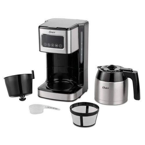 Cafetera BVSTDC4404-013 Oster | 8 tazas, 900 W, pantalla táctil, jarra térmica modelo BVSTDC4404-013 cómpralo en Mi Bodega Ec