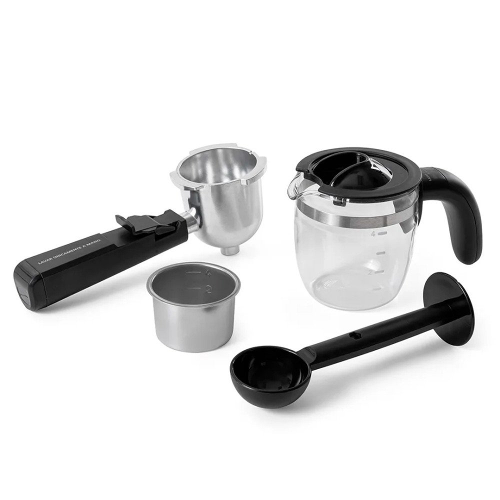 Cafetera para Espresso y Cappuccino BVSTEM3300-013 Oster | 2 tazas, acero inoxidable, 950 W.