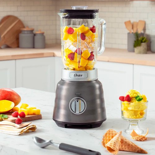Licuadora Reversible BLSTPBRGR-013 Oster | 1,75 Lt. vaso de vidrio, 1500 W. modelo BLSTPBRGR-013 cómpralo en Mi Bodega Ec