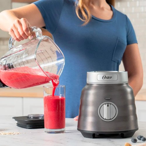 Licuadora Reversible BLSTPBRGR-013 Oster | 1,75 Lt. vaso de vidrio, 1500 W. modelo BLSTPBRGR-013 cómpralo en Mi Bodega Ec