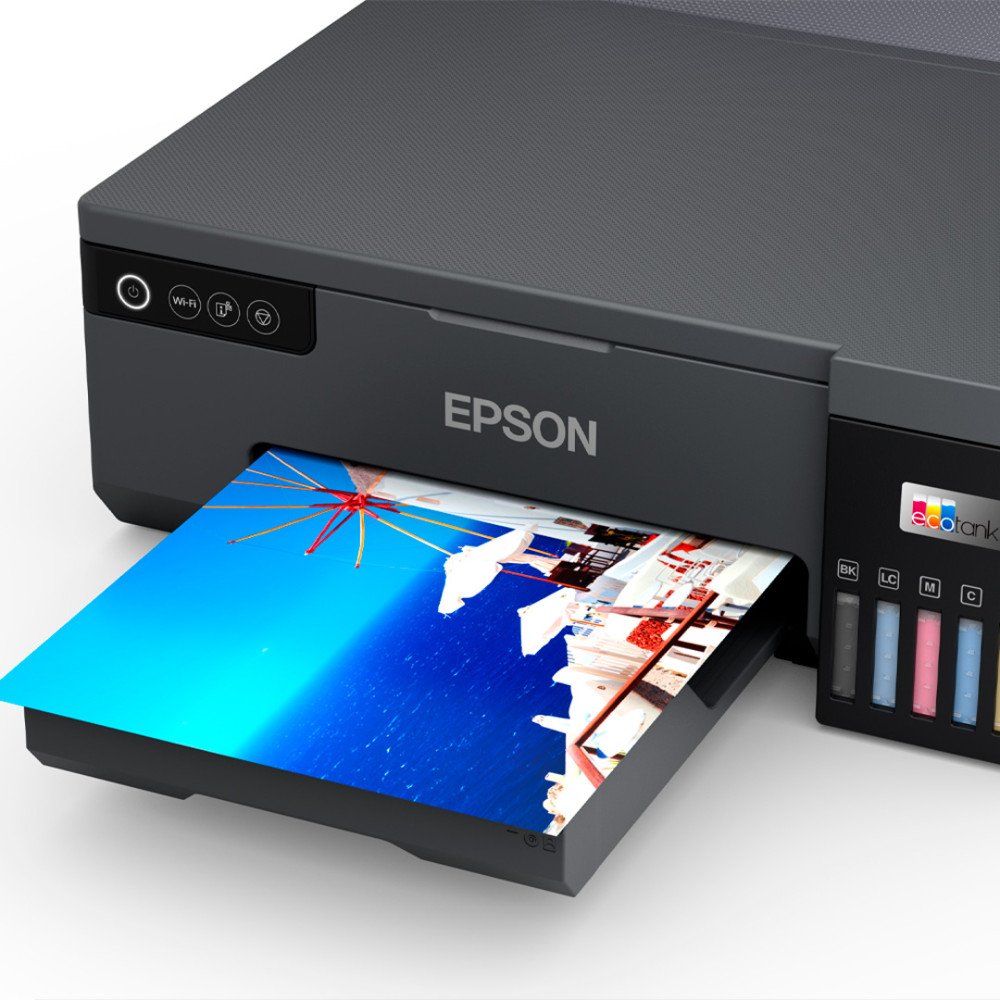 Impresora Fotográfica inalámbrica EcoTank EPSON L8050 | Impresión en CD