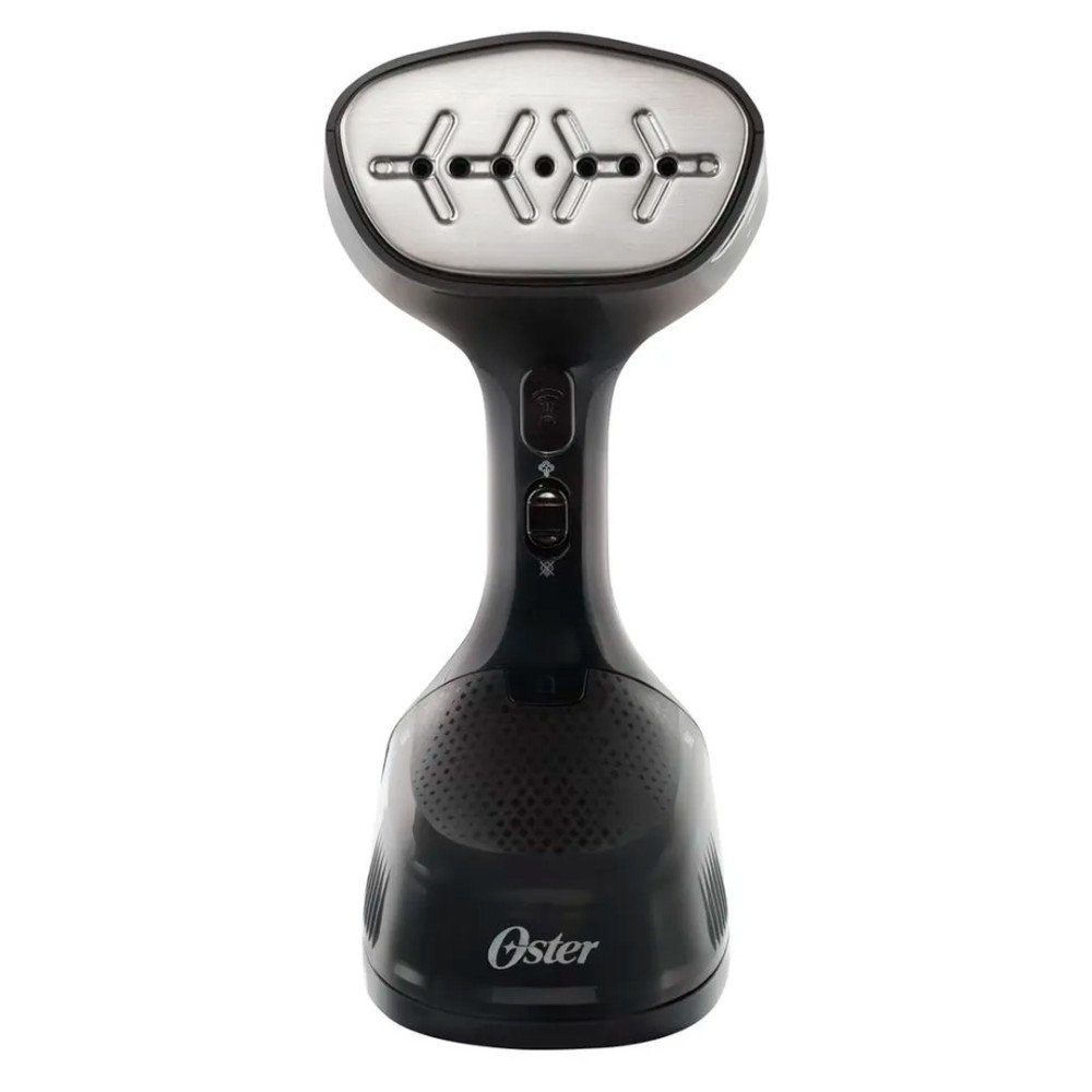 Vaporizador de telas portátil Oster | cable de 2,5 mts, capacidad de 240 ml color negro modelo GCSTES-101-013 cómpralo en Mi Bodega Ec