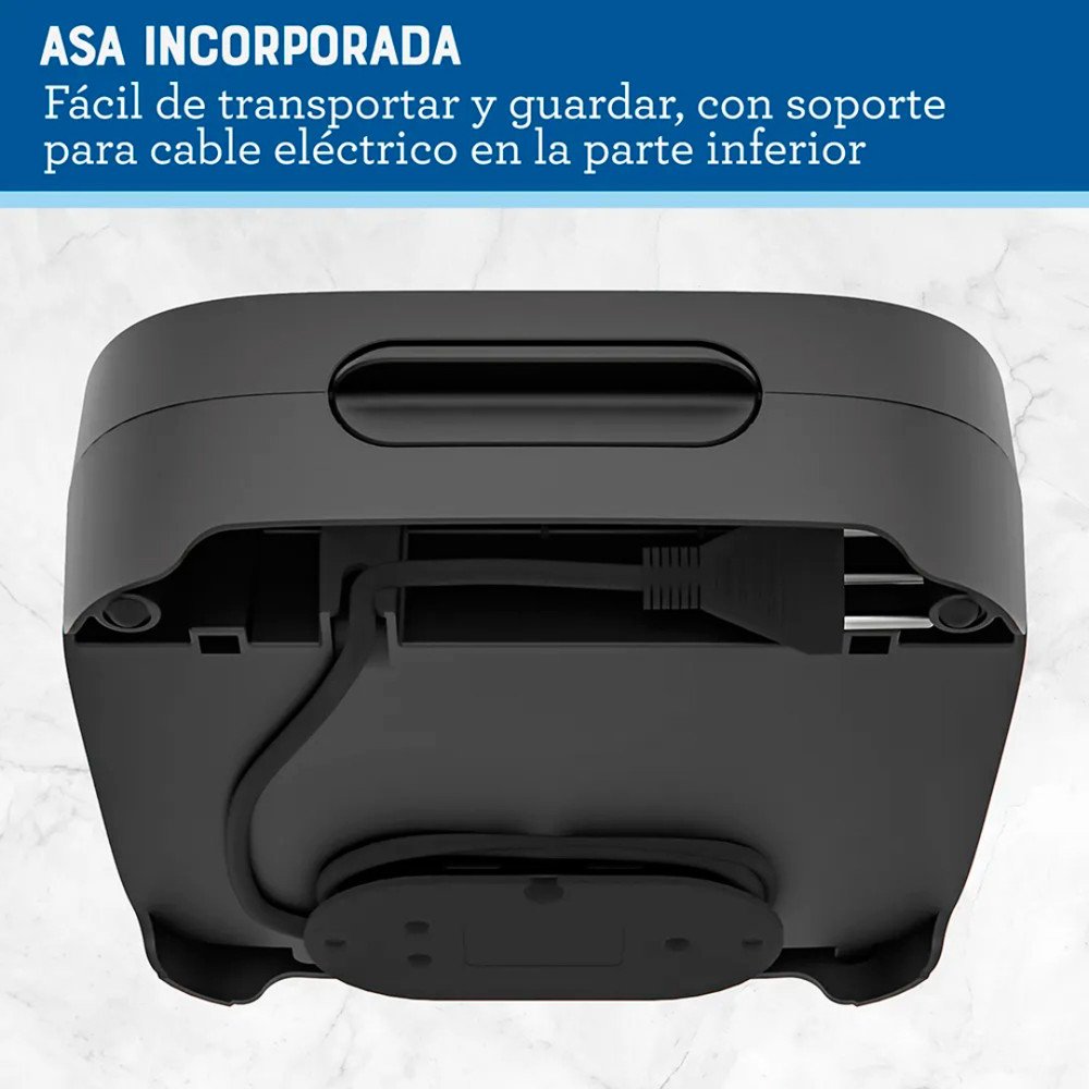 Sanduchera Oster CKSTSM400-013 | botón de apagado, color negro