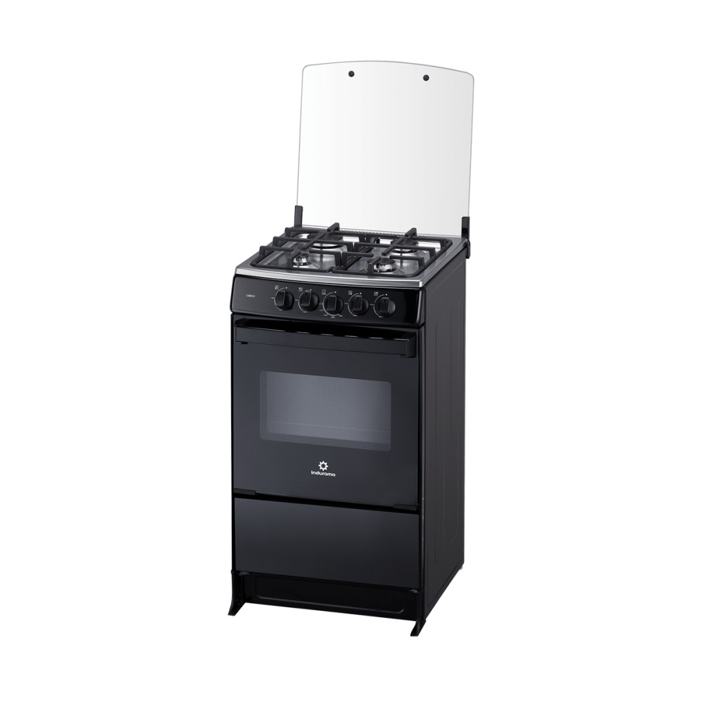 Cocina a Gas Indurama Canela|4 Hornillas|Spazio Plus