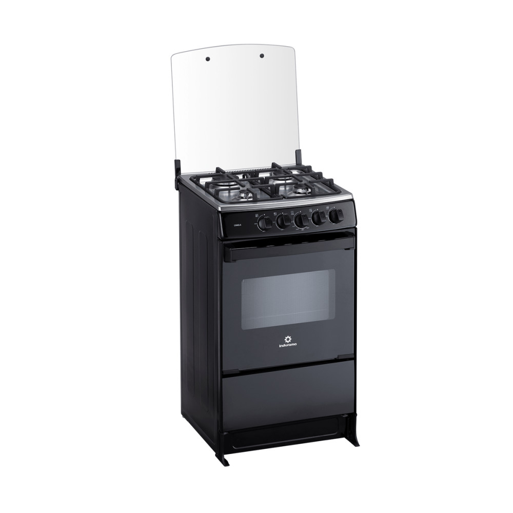 Cocina a Gas Indurama Canela|4 Hornillas|Spazio Plus