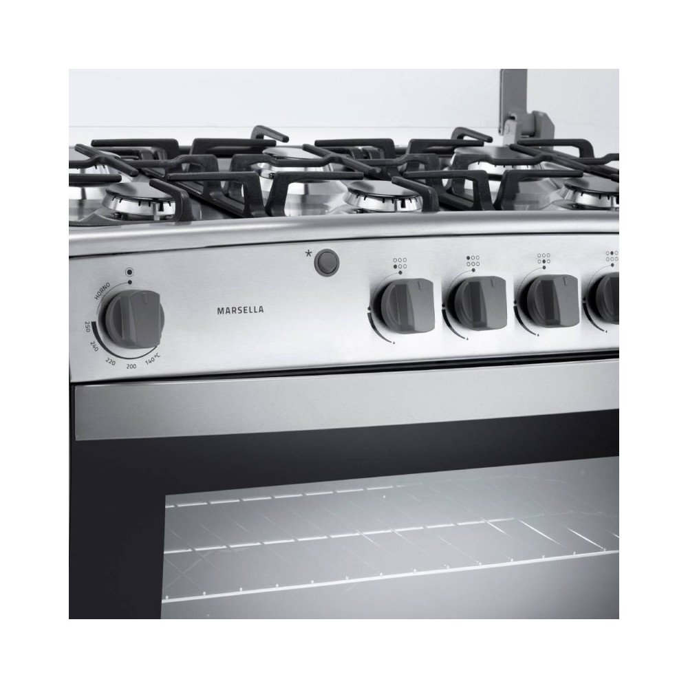 Cocina a Gas Indurama Marsella| 6 Hornillas| Spazio Plus modelo MARSELLA cómpralo en Mi Bodega Ec