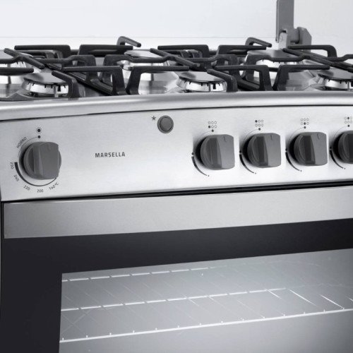 Cocina a Gas Indurama Marsella| 6 Hornillas | 32" Gris modelo MARSELLA cómpralo en Mi Bodega Ec