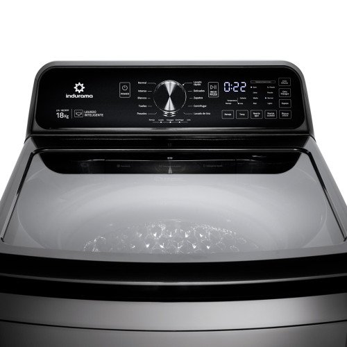 Lavadora Automática Indurama LRI-18CRPP | 18 Kg | Digital Titanium modelo LRI-18CRPP cómpralo en Mi Bodega Ec