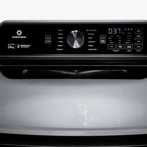 Lavadora Automática Indurama LRI-24CRPP | 24 Kg | Digital Titanium modelo LRI-24CRPP cómpralo en Mi Bodega Ec