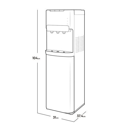 Dispensador de Agua Electrolux|ED30SR modelo ED30SR cómpralo en Mi Bodega Ec