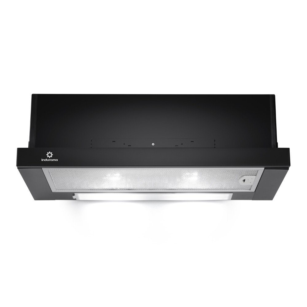 Campana Extractora CEI-60NECP Indurama | 60 cm color negra