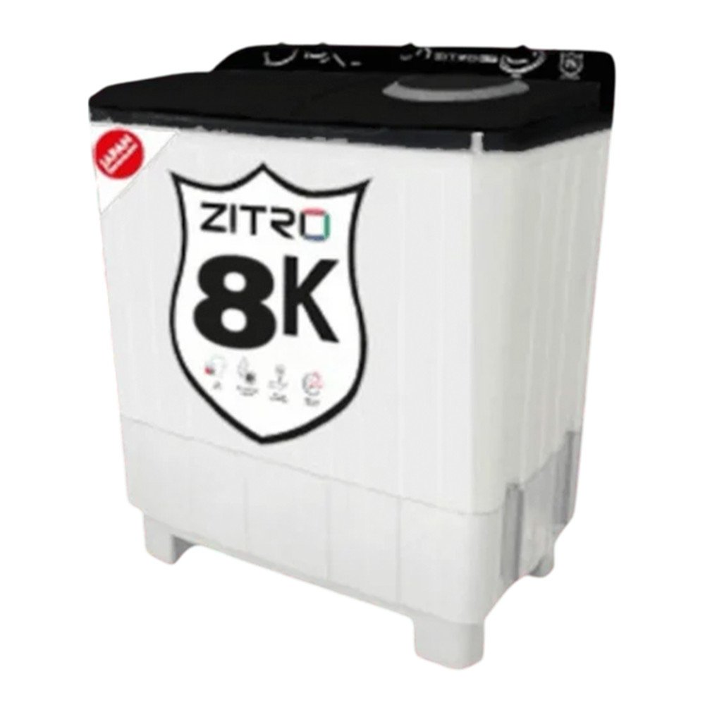 Lavadora Semiautomática ZITRO ZWM8 | 8 Kg | PERILLAS modelo ZWM8 cómpralo en Mi Bodega Ec
