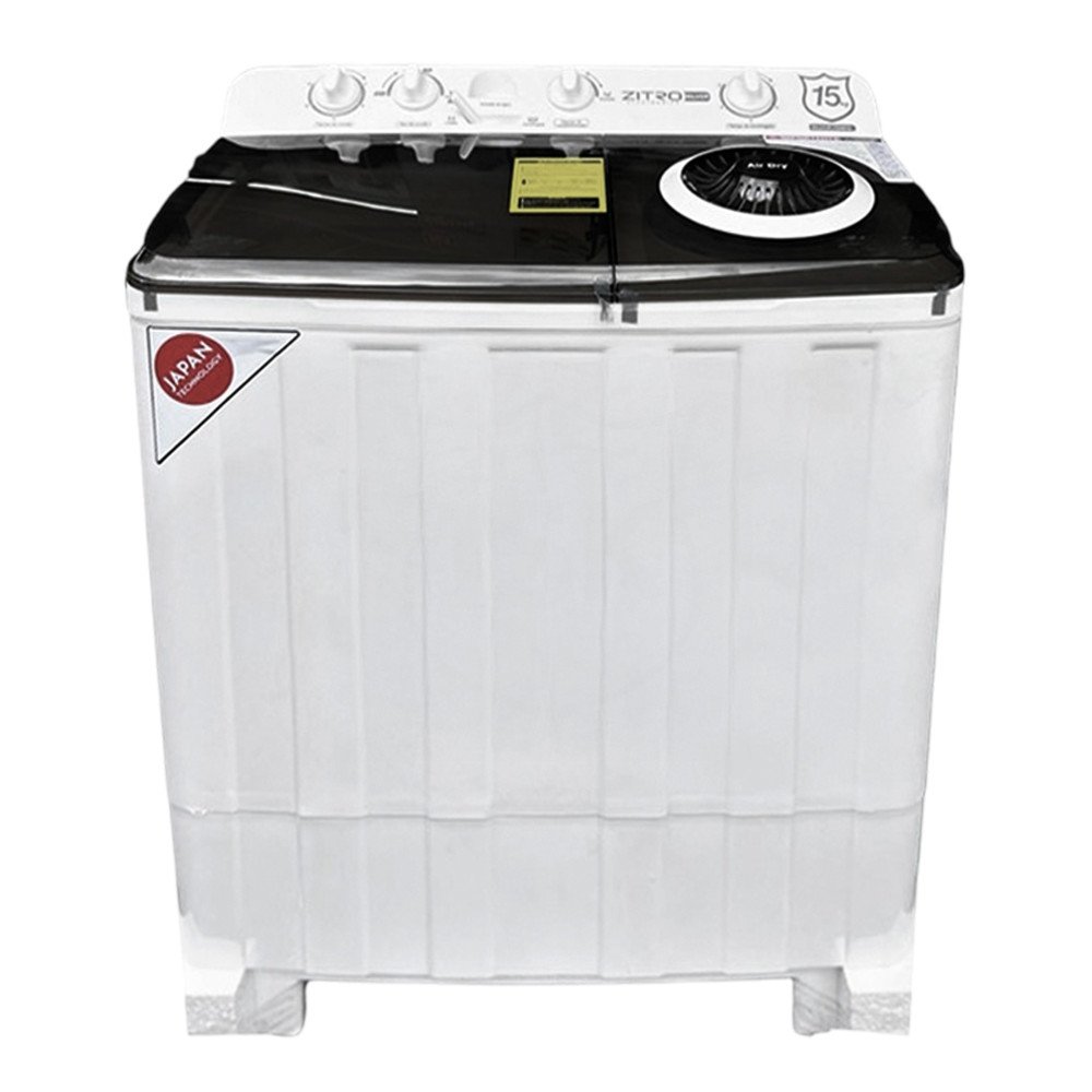 Lavadora Semiautomática ZITRO ZWM15 | 15 Kg | PERILLAS modelo ZWM15 cómpralo en Mi Bodega Ec