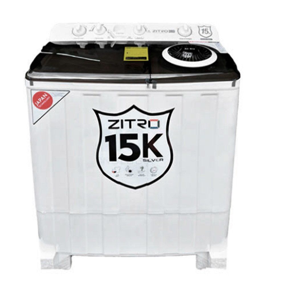 Lavadora Semiautomática ZITRO ZWM15 | 15 Kg | PERILLAS modelo ZWM15 cómpralo en Mi Bodega Ec
