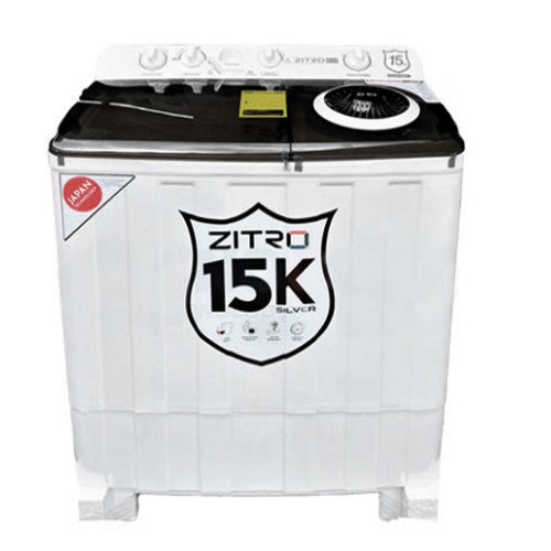 Lavadora Semiautomática ZITRO ZWM15 | 15 Kg | PERILLAS modelo ZWM15 cómpralo en Mi Bodega Ec