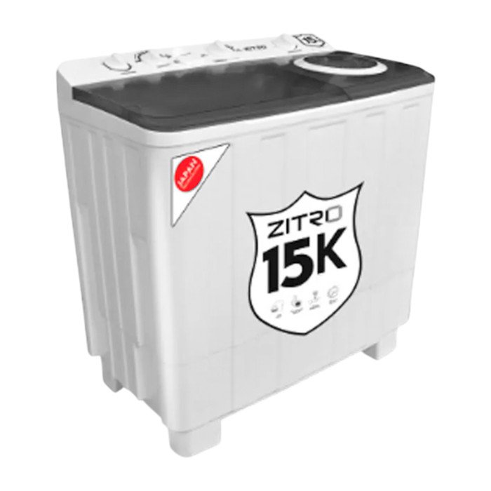 Lavadora Semiautomática ZITRO ZWM15 | 15 Kg | PERILLAS modelo ZWM15 cómpralo en Mi Bodega Ec
