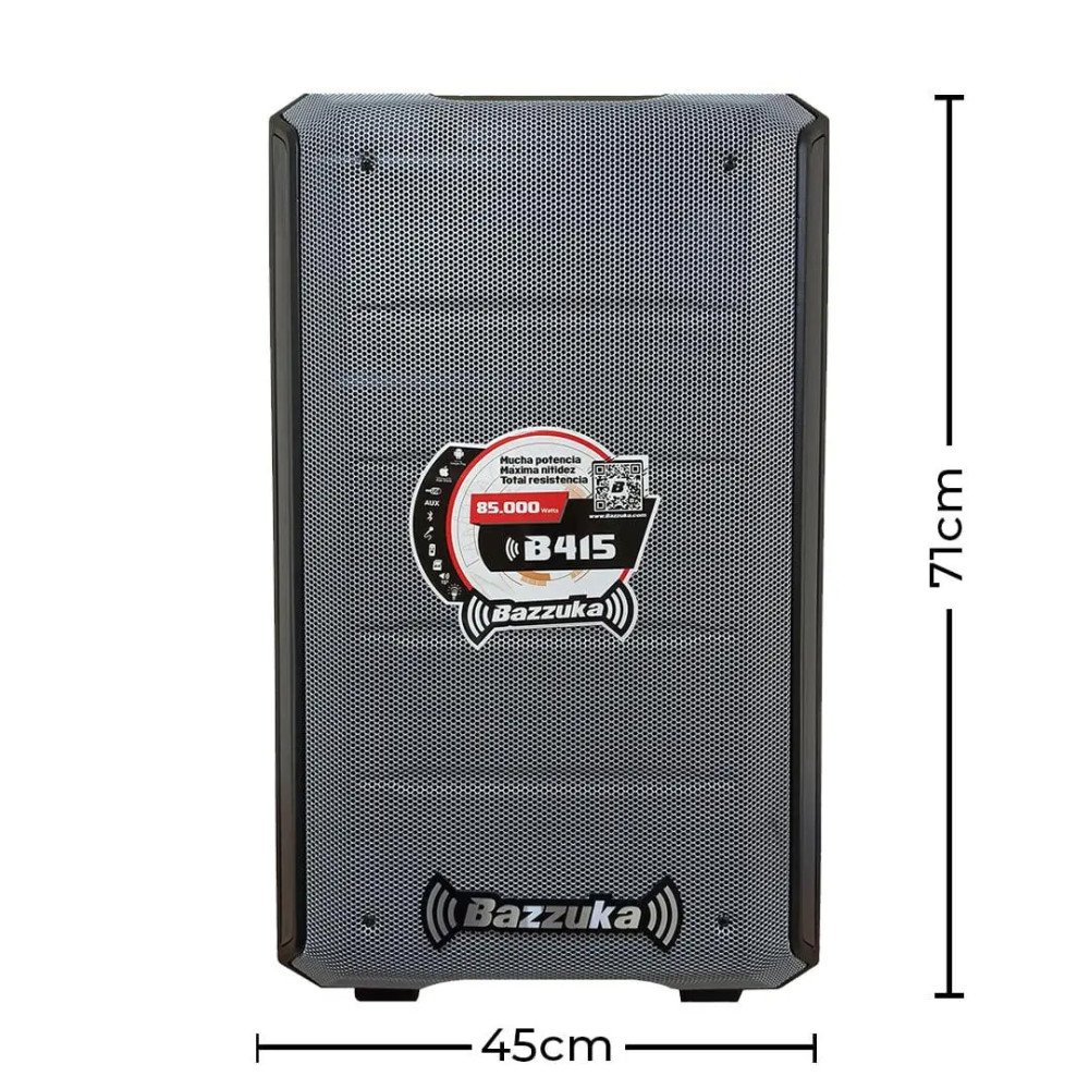 Parlante Bazzuka B415 | 85000 Watts PMPO