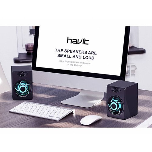 Parlante Havit Sk706| 6 Watts RMS modelo HVSPK-SK706-BK cómpralo en Mi Bodega Ec