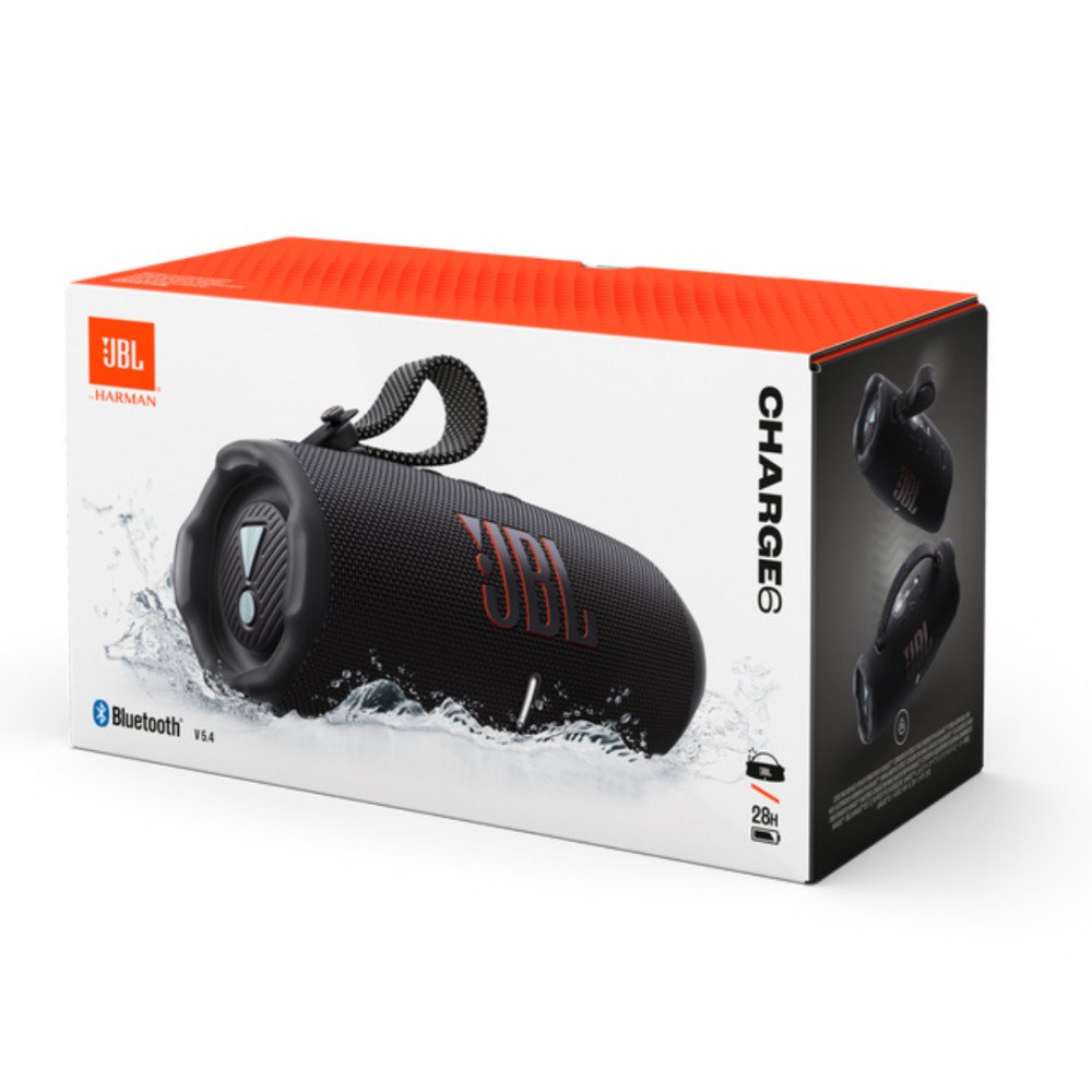 Parlante Portátil JBL Charge 6| 30 Watts RMS modelo JBLPARPORCHARGE6BLK cómpralo en Mi Bodega Ec