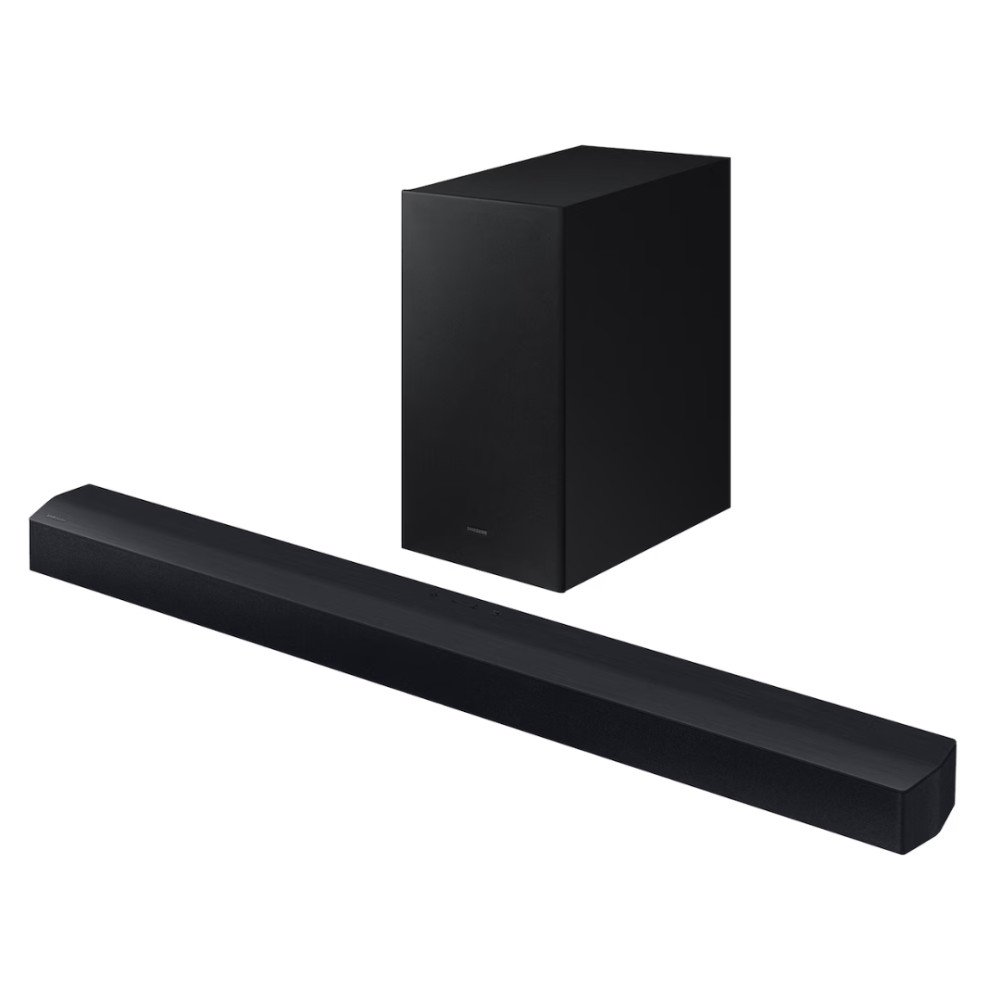 Barra de Sonido Samsung HW-C450/ZP| 300 Watts | 2.1 ch Disponible modelo HW-C450/ZP cómpralo en Mi Bodega Ec