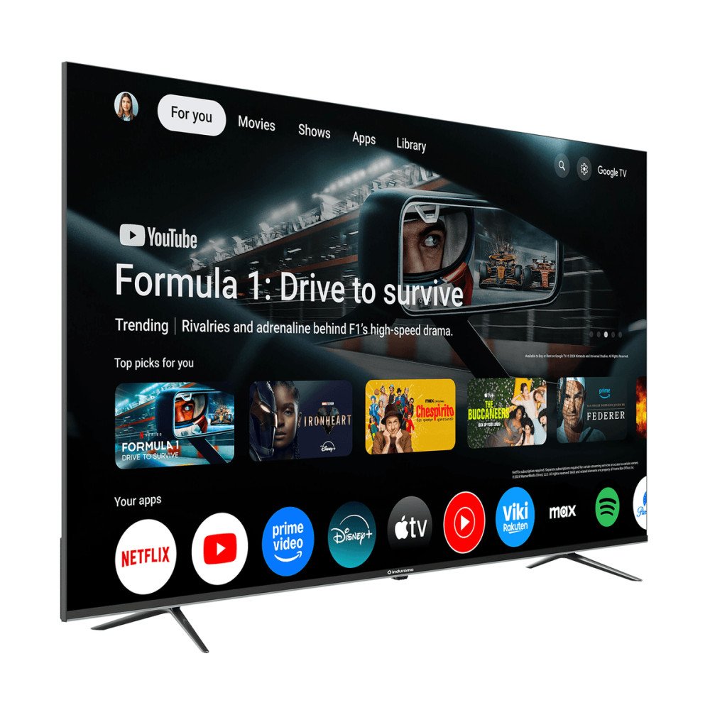 Televisor Indurama TIKJ5QLED | QLed 4K UHD modelo  cómpralo en Mi Bodega Ec
