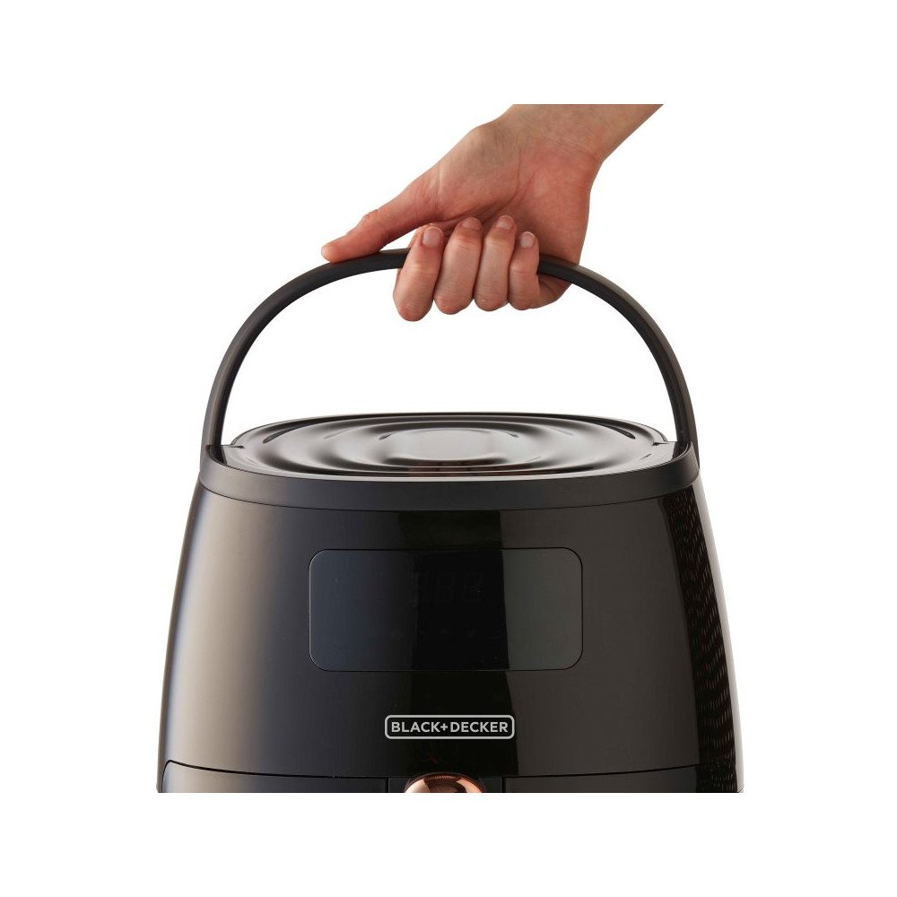 Freidora de Aire Black & Decker 5.7Lt. |HFD5055B 1500 Watts modelo HFD5055B cómpralo en Mi Bodega Ec