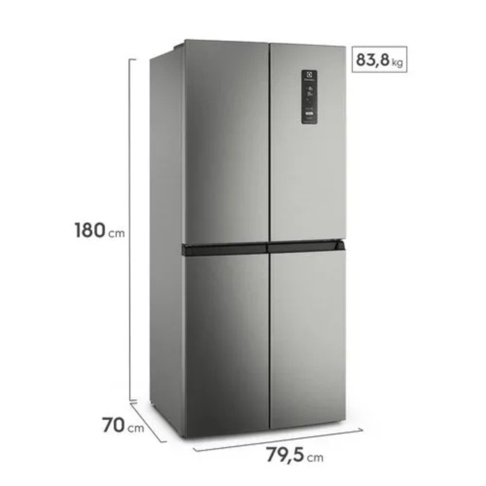 Refrigeradora Electrolux ERQU40E6HWS| 421 Lt. | Multi Door