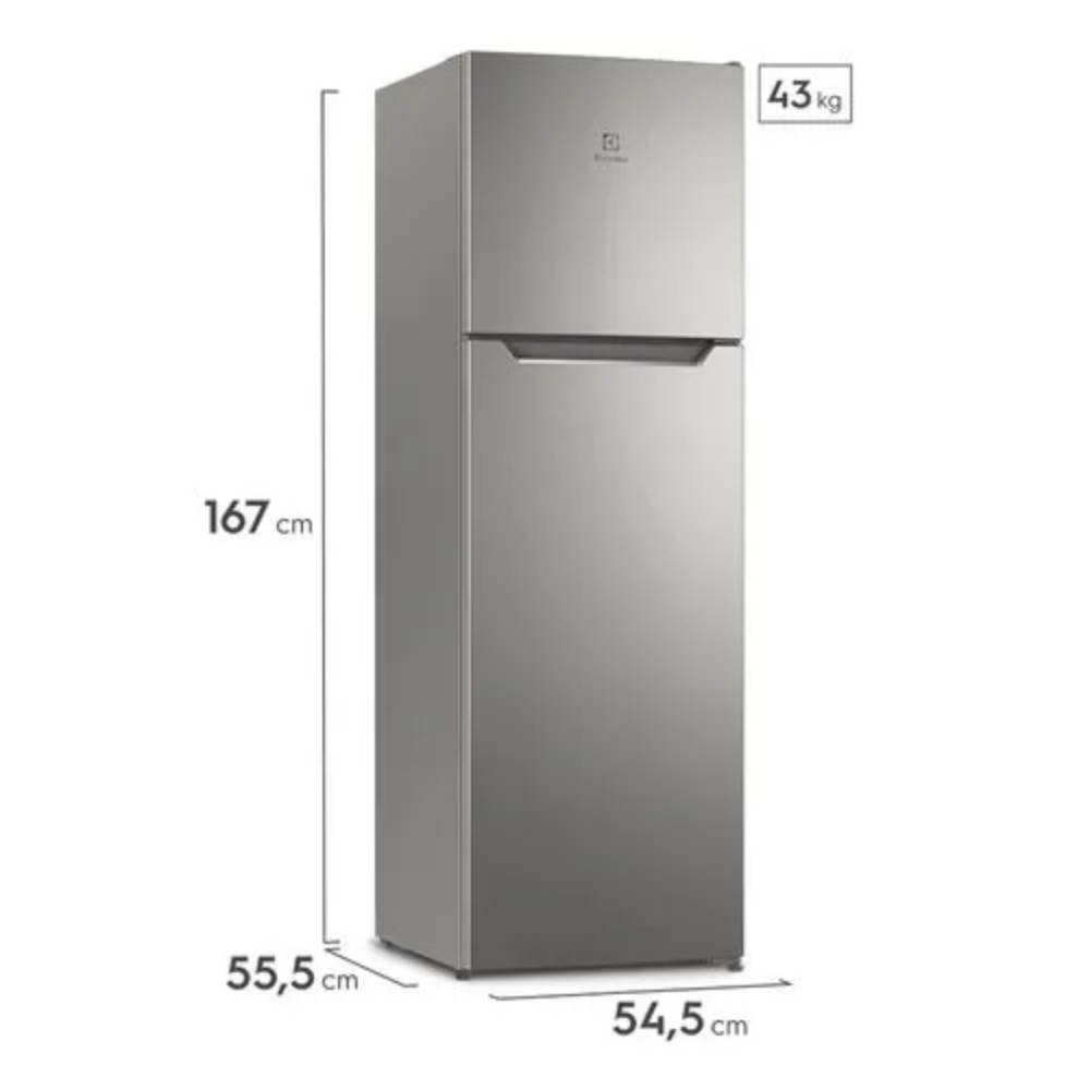Refrigeradora Electrolux ERT28F3Q4AS |247 Lt.| Top Mount
