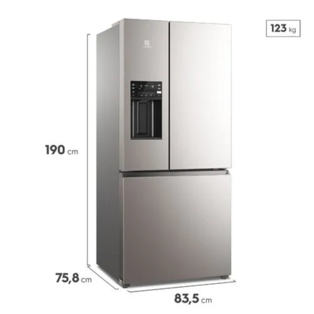 Refrigeradora Electrolux IM8IS|540 Lt.| French Door modelo IM8IS cómpralo en Mi Bodega Ec