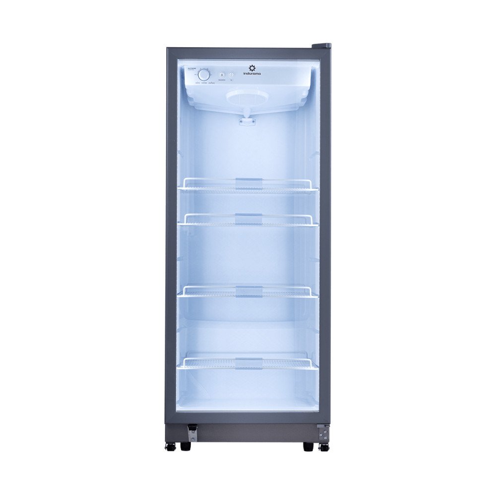 Vitrina Refrigeradora Indurama|Enfriadora vertical 285 Lt. modelo VFV-400 SZ cómpralo en Mi Bodega Ec