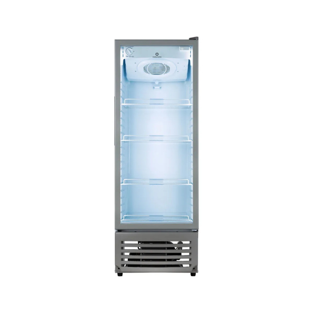 Vitrina Refrigeradora Indurama VFV-400|Enfriadora vertical 321 Lt.