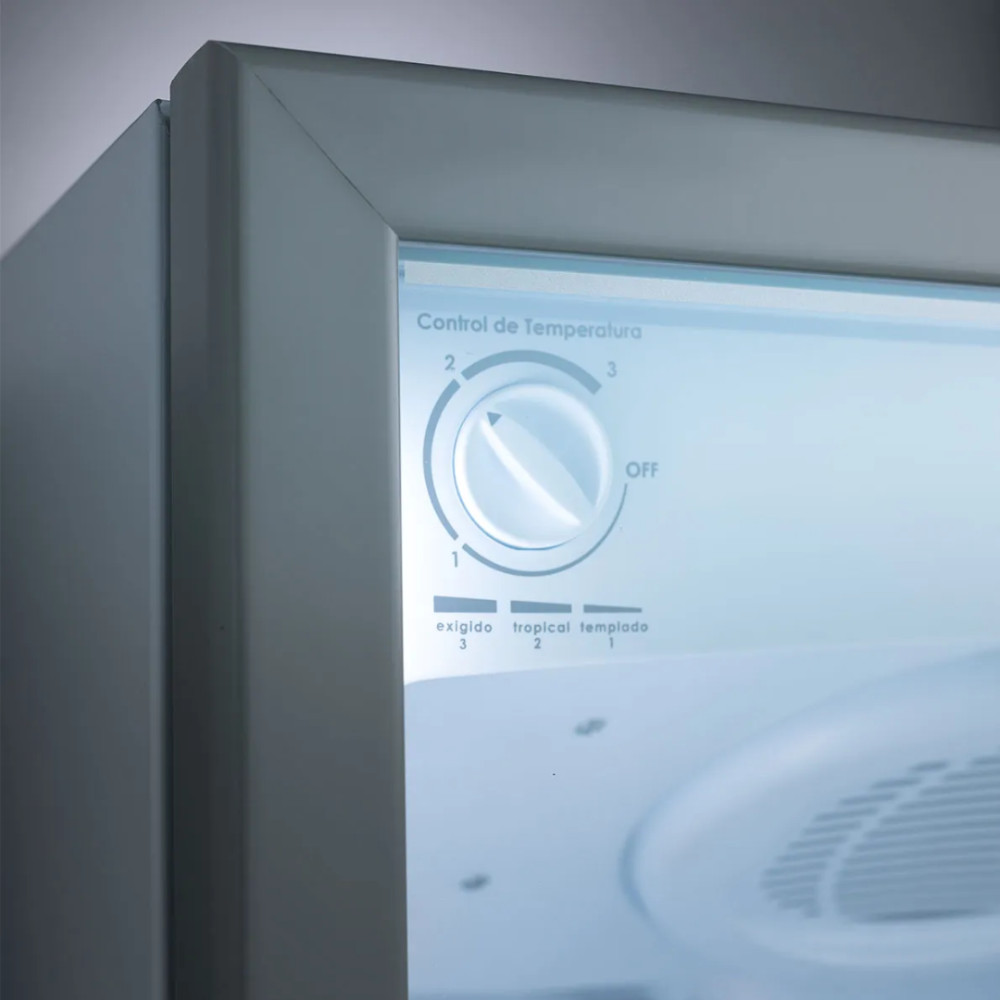 Vitrina Refrigeradora Indurama VFV-400|Enfriadora vertical 321 Lt.