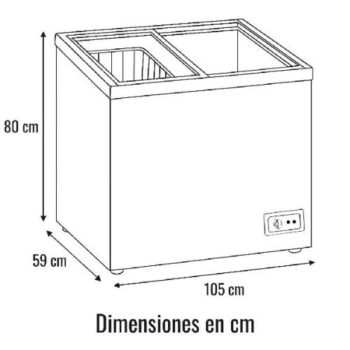Congelador Continental SD268QTV|268 Lt. modelo SD268QTV cómpralo en Mi Bodega Ec