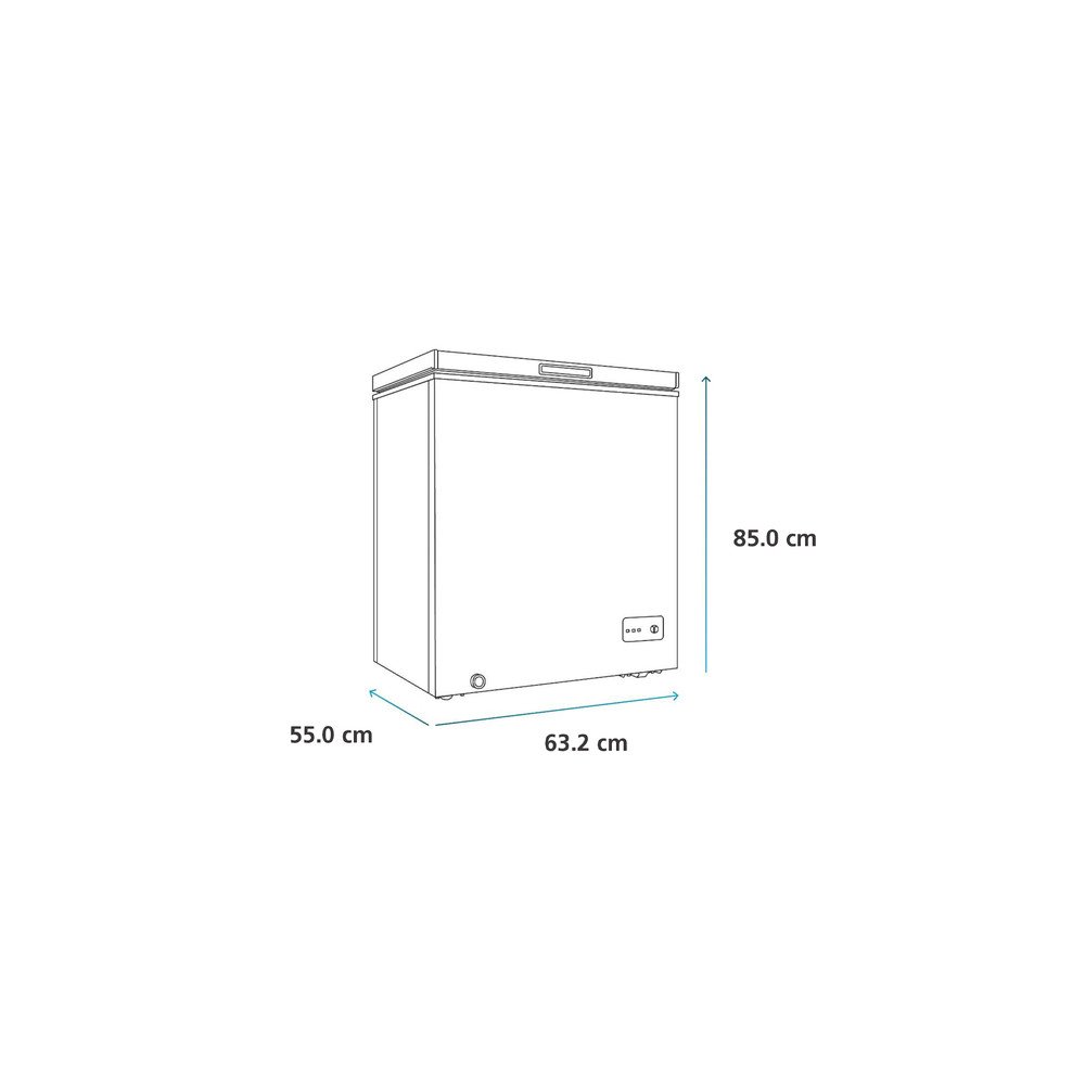 Congelador Mabe ALASKA145B5| 145 Lt.